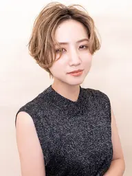 【ハイライト白髪を活かす】カット+デザインカラー+トリートメント