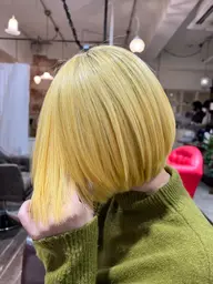 髪質改善ケアカラー👩🏼ブリーチ毛や酸性ストレート後のカラーに最適✨