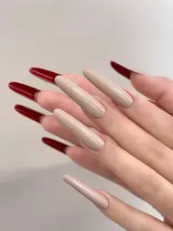 ハンド長さだし10本ワンカラー🩷