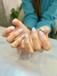 🤍ワンカラー、ラメグラ、カラグラ（付け替えオフあり⭕️）＋耳ツボ・リフトアップコース（片耳3個、計6個）