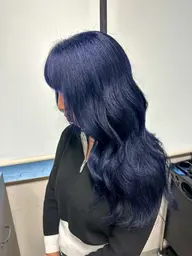 「髪質補修」ヘアカラー+コアミートリートメント