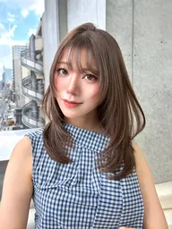 【❗️迷ったらこちら❗️】【8月限定🌻】【似合わせカット+高発色フルカラー🌈+ 1ステップ艶感トリートメント🫧】