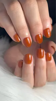 【Hand】うる艶ワンカラー/単色塗り(オフ,ケア込)口コミ特典有り♡✨¥5,800→¥4.500