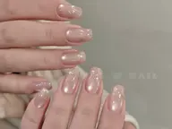 新规|全員:人気ダブルフラッシュ ☆ラメ&マグネットorマグネット&オーロラシール1色¥6600→¥5800