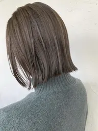🥈人気NO2🥈【脱白髪染めカラー＋カット🌿】暗くなりすぎず自然な明るさと艶を✨💰¥8,700