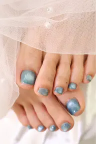 丁寧ケア付き♪フット👣ワンカラー