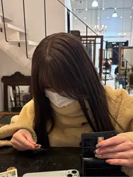 🪽minimoご新規様先着10名様限定🪽70%offクーポン🦕シングルカラー(鎖骨下ロングのお客様限定)