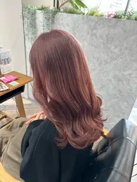 【顔周りカット+ブリーチダブルカラー+トリートメント🍭✨】人気の顔まわりカット付き💇♀️💗