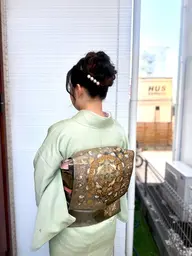 訪問着着付けヘアセット