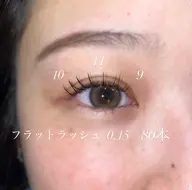 マツエク フラットラッシュ 60本