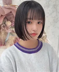 中学生カット＋眉カット
