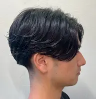 【毎朝のセットを楽に✊🏾⭐️】メンズカット➕ニュアンスパーマ¥5500〜