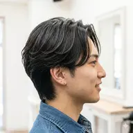 メンズカット+曲がる縮毛矯正✂️
