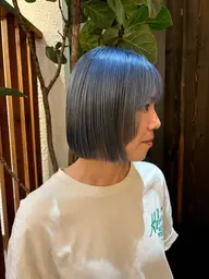 カット➕ケアブリーチ➕髪質改善カラー