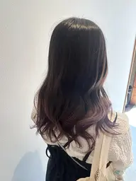 カラー3850円➕イヤリング、インナーカラー1650円で5500円です!