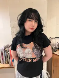 ✨期間限定メニュー✨ケアカラー＆カット※ブリーチ履歴ありでもOKです！レイヤーカット・ボブカット得意です🇰🇷