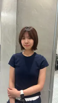 カット+ワンカラーモデル🩵※髪の毛の長さにより料金の変動ございます