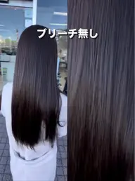 【暗くしたい方✨】🌼ブルーブラック・コリアンカラー・暗色系❤︎/ブリーチ無しカラー🌼