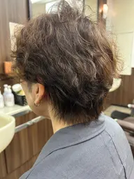 白髪染めカラー＋トリートメント＋ブローセット