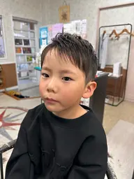 小学生カット[メンズキッズ可能]➕眉毛カット