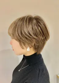 大人女性人気NO.1★白髪ぼかしも🙆♀️✨カット+育てるハイライト+ヘアケア