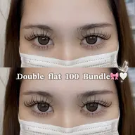ダブルフラット100束 °ʚ🤍ɞ°ボリュームモチ重視の方オススメ🌷.*