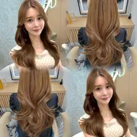 【🩷リピーター限定🩷】メンテナンスカット✂️➕ブリーチなしダブルカラー➕うる艶トリートメント🫧ロング料金なし🍓