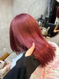 ブリーチあり Wカラー🦋+TOKIO トリートメント ⚠︎平日20:30〜 土日祝19:30〜のみ