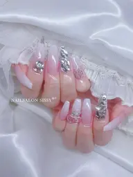 オフあり🎀ハーフチップ長さだしアートし放題