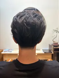 メンズカット＋眉カット