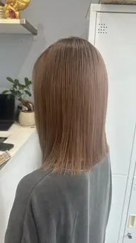 ブリーチなしワンカラー