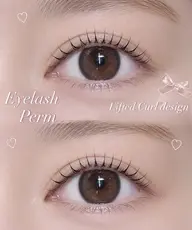🌷まつ毛パーマ/パリジェンヌ🎀 🌷〔コーティング付き〕束間まつ毛