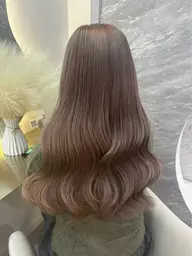 《🍪ミルクティー系にしたい方🧸》ブリーチonカラー+1stepトリートメント🫧⚠︎︎必ず詳細ご確認ください