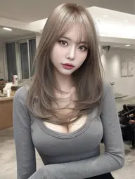 顔周りカット&カラー🌸【日、月、火限定🤍】