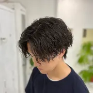 【メンズ限定】 カット+ツイストスパイラルパーマ