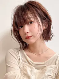 【人気No.1】🍀可愛すぎないレイヤーボブカット➕極潤トリートメント🍀 ✨イメージを変えたい方へ✨