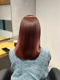 ◎ブリーチなしダブルカラー+前髪カット+うる艶トリートメント◎