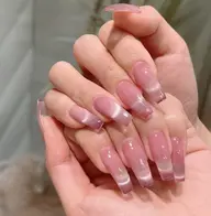 チップ長さ出し➕マグネットフレンチネイル