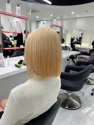 👱‍♀️ハイトーンカラーにしたい方👱‍♀️ブリーチありトリプルカラー🤍ブリーチ×2➕フルカラー