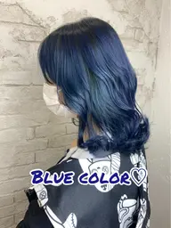 韓国ヘア💕デザインカラー✂️インナー、グラデーション、ハイライト、ダブルカラーも💕ヘアセット無料💗