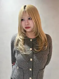 【韓国風ザクザクレイヤー💟】レイヤースタイル✂️