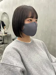 似合わせカット+前髪ストレート🚿 (ショートボブ/ボブロングもOK)