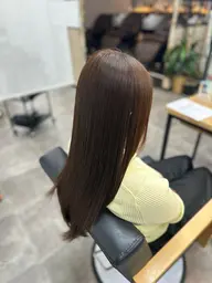【迷ったらこちら💫】ヘアカラー&oggi otto髪質改善2stepトリートメント(ブリーチなし)(ロング料金なし)