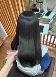 ハイグレード縮毛矯正+カット+オージュア髪質改善トリートメント¥12,980