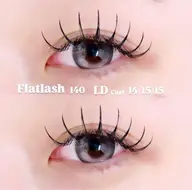 フラットラッシュ140本