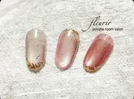 emena【rouge💄:オフ別途追加】3色の中から 何色選んでもok。 配置もお好みで!ミラーアートは追加+500円