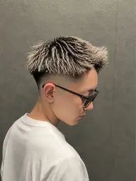 メンズ限定!✨ハイライトメッシュ✨#ホワイトメッシュ