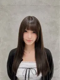 透明感ワンカラー➕内部補修トリートメント　（超音波アイロン付き✨）