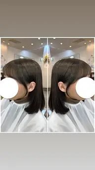 🧚🏻🍃顔周り・バングカット🍃🧚🏻