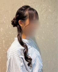 【推し活・イベントヘアセット】🦄ポニーテールアレンジ🦄